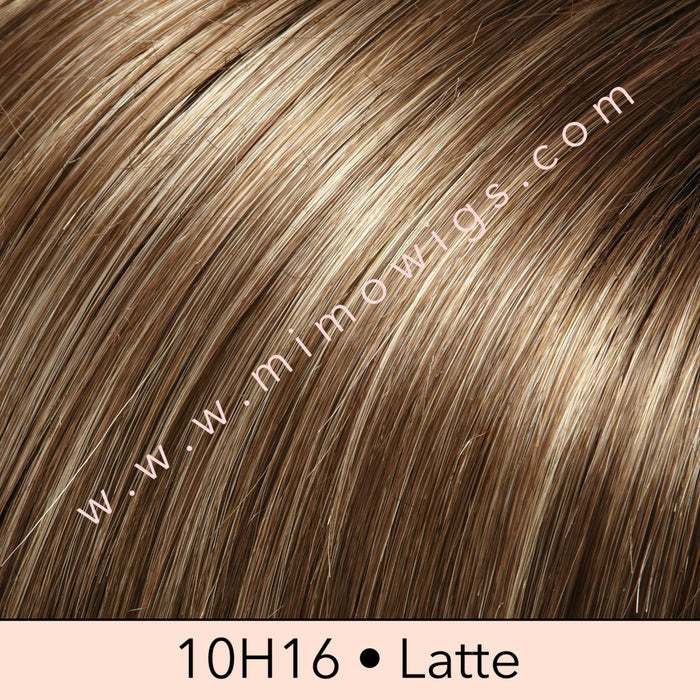 10H16 • LATTE | Light Brown with 20% Light Natural Blonde Highlights