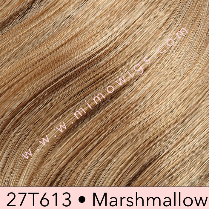 27T613 • MARSHMALLOW | Med Red-Gold Blonde & Pale Natural Gold Blonde with Pale Natural Gold Blonde Tips