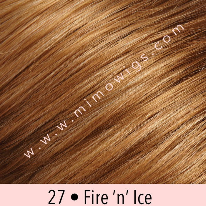27 • FIRE 'n' ICE | Med Red-Gold Blonde