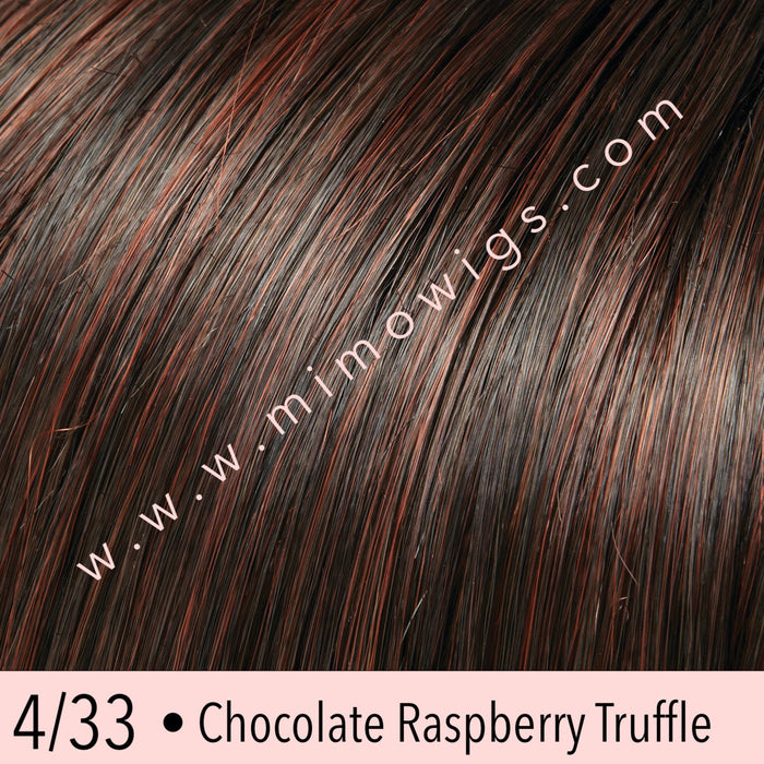 4/33 • CHOCOLATE RASPBERRY TRUFFLE | Dark Brown & Med Red Blend