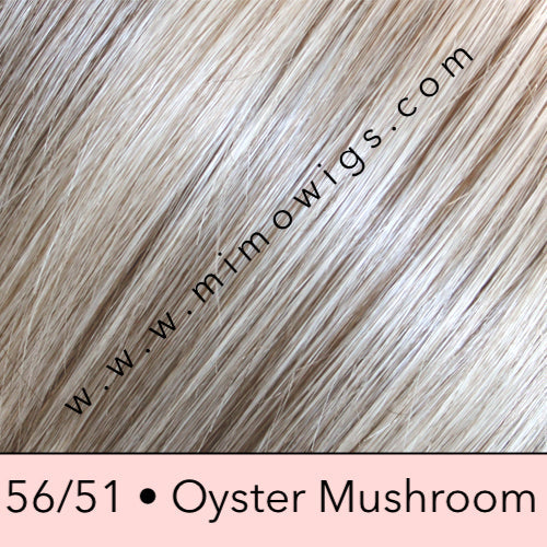 56/51 • OYSTER MUSHROOMS | Light Grey with 20% Med Brown & Light Grey with 30% Dark Brown Blend