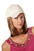 Beige Hat with Classic Hair by Henry Margu | shop name | Medical Hair Loss & Wig Experts.